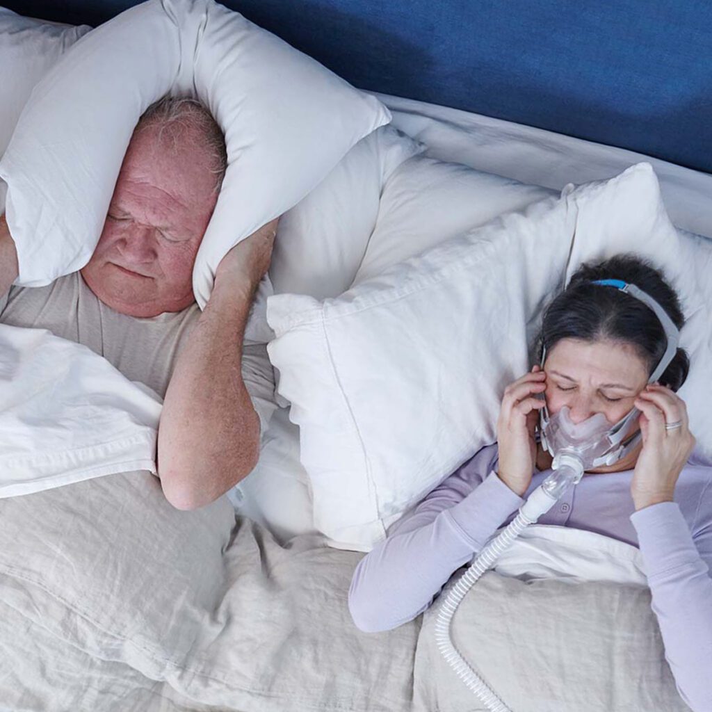 Traditional sleep apnea therapies require users to wear a CPAP mask, which is clunky and intrusive. INSPIRE therapy delivers relief without the cumbersome mask.